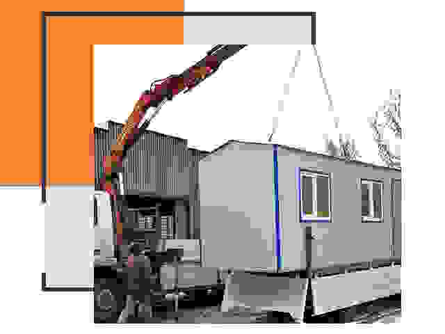 Перевозка бытовок в Кондопоге