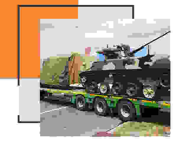 Перевозка военной техники в Кондопоге